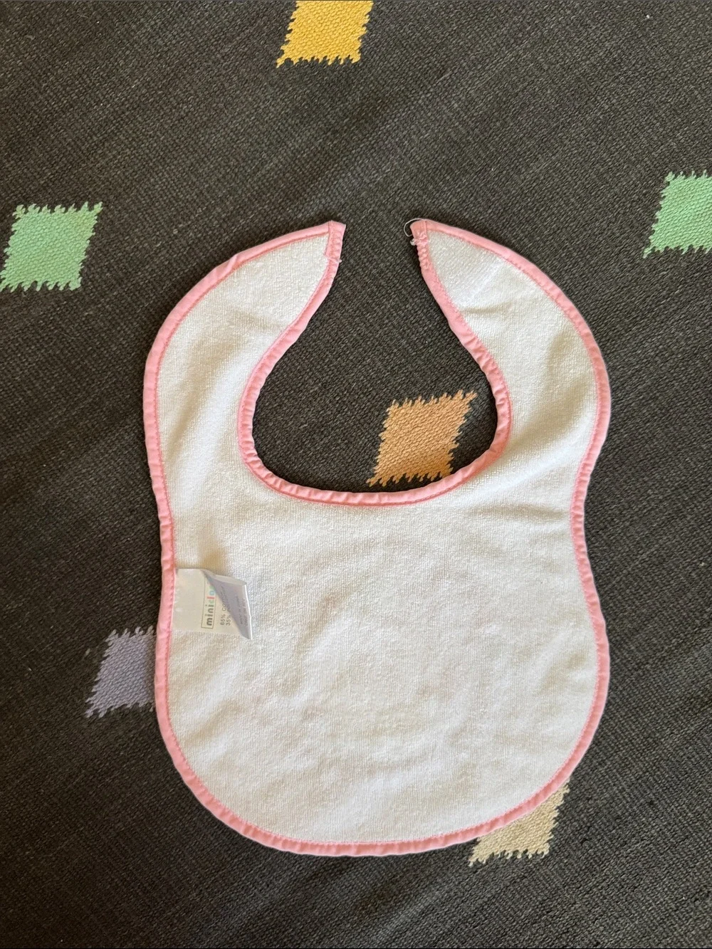 Girls’ Happy Birthday Baby Bib